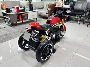 Tricycle électrique à <span class=keywords><strong>trois</strong></span> <span class=keywords><strong>roues</strong></span> de haute qualité pour enfants, <span class=keywords><strong>scooter</strong></span> télécommandé, mini moto, jouet à roulettes en plastique, modèle de voiture - Product Image 3