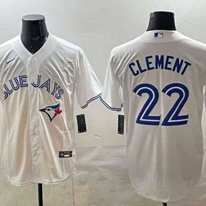 Maillot de baseball d'été personnalisé style ML Bing pour adulte, design classique de l'équipe des Jays, logo et numéro brodés, polyester/nylon - Product Image 6