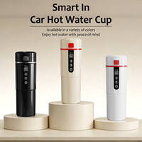 Bouilloire électrique de voiture 500 ml 12 V 24 V en acier inoxydable 316 avec contrôle intelligent de la température pour les voyages
