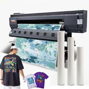 Papel de Sublimación de Transferencia de Calor por Secado Rápido, Material de Impresión Digital Blanco para Impresora Epson F570, Uso en Ropa, Venta al Por Mayor - Product Image 1