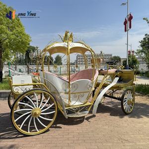 Carruaje sin caballos eléctrico favorito de los estadounidenses Carruajes de caballos de la boda real en el casco antiguo: un icono de transporte especial - Product Image 4