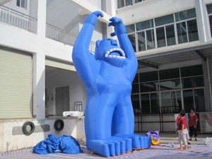 Gorila inflable en oferta para publicidad comercial al aire libre o eventos festivos - Product Image 3