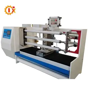 GL-703P Three shafts double sided tape cutting machine foam tape log roll cutting machine