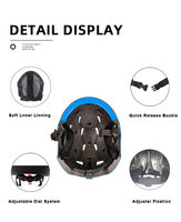 Yoloon vente directe housse de casque de snowboard CE EN 1077 réglable et respirant avec coussinets intérieurs chauds casque de ski adultes