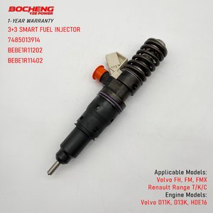 หัวฉีดน้ำมันดีเซลประสิทธิภาพสูง 7485013914 85013914 สำหรับ Volvo FH FM FMX D11K D13K Renault Range T K C เครื่องยนต์ยูโร 6 - Product Image 1