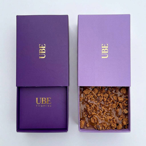 Cajas de Papel Biodegradables Deslizantes para Pastelería, Repostería y Chocolate, con Diseño Personalizado para Tiramisú - Product Image 6