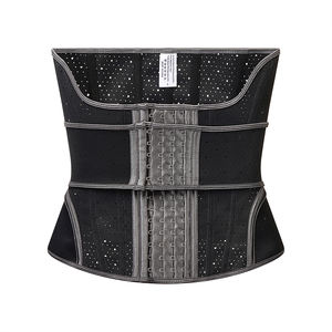 Individuelles Logo hochwertiges Körperformer Gewichtsabnahme Abnehmen Shapewear Latex 25 Stahl Knochen Taille Trainer Korsett Cinccher - Product Image 5