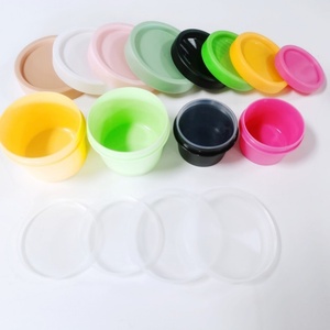 Tarros de Plástico PP Vacíos de Grado Alimenticio de 50g, 100g, 200g, Coloridos, para Mascarillas Faciales, Helados y Cosméticos, con Tapas, Venta al Por Mayor - Product Image 5