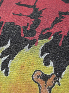 Wholesale <strong>Supplier</strong> Hip Hop <strong>Black</strong> Acid Wash Custom DTG Printed Unisex Oversized Cotton Vintage T-Shirt - Product Image 5