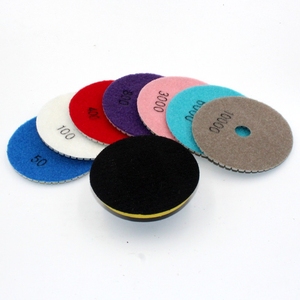 Flexible Wet Dry <b>Polishing</b> Pads for Natural Stone Artificial Stone and Concrete Applications - Product Image 2