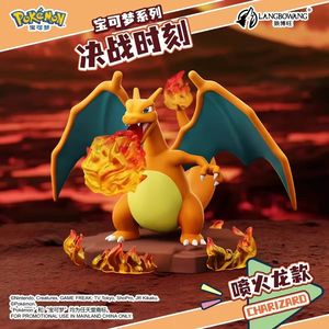 Authentique pour Pokémon Showdown : <span class=keywords><strong>Figurine</strong></span> de combat en PVC de Charizard et Blastoise, boîte mystère, décoration de bureau, cadeau - Product Image 4