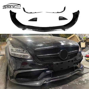 C218 <strong>CLS</strong> BB Style <strong>Carbon</strong> Front Lip Front Bumper Air Vent for Mercedes Benz C218 <strong>CLS</strong> Class CLS63 - Product Image 2