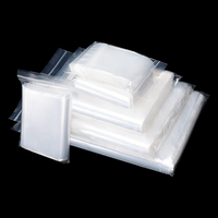 Sac de rangement transparent de qualité alimentaire sur mesure avec fermeture éclair, étanche, pour bonbons, auto-scellant, avec fermeture Ziplock
