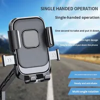 Fabrik-OEM Elektromotorrad Outdoor-Fahrrad Stoßdämpfender Lenkerhalter Fahrrad-GPS-Reise-Handyhalterung