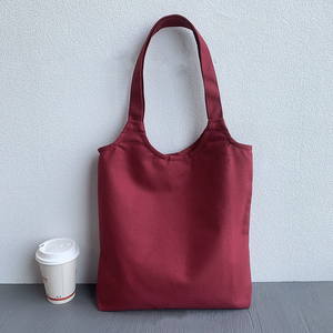 Borsa in <span class=keywords><strong>Tela</strong></span> Tinta Unita Dipinta a Mano, Borsa a Tracolla Personalizzabile con Logo Aziendale - Product Image 5