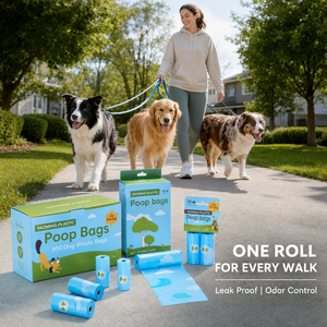 Private Label Factory EPI Oxo Degradable Dog Waste <b>Bags</b> for Travel and Home Use Private Label Custom Packaging - Product Image 5