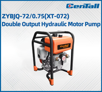 Groupe hydraulique double sortie CENTALL pour les opérations de sauvetage incendie et l'approvisionnement en outils hydrauliques pour l'entrée forcée et les secours d'urgence