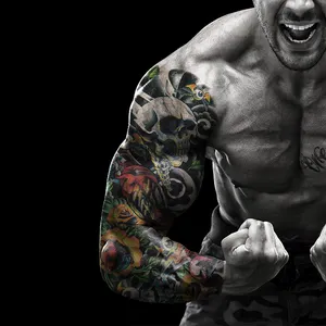 Tatuaje temporal de dragón para mujeres y hombres, adhesivo no tóxico, impermeable, venta al por mayor - Product Image 1