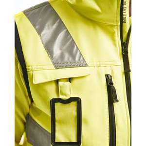 BLAKLADER - 3049251733004XL Gilet softshell haute visibilité Jaune-EAN 7330509427484 HI-VIS WORKWEAR - Product Image 5