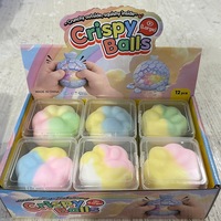 Boules croustillantes colorées très populaires : Soulagez le stress, libérez vos émotions, récupérez la forme progressivement, à presser en douceur