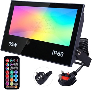30 Wát RGB colour thay đổi nhẹ Lũ lụt điều khiển từ xa bộ nhớ thời gian 4 chế độ IP66 không thấm nước ngoài trời <span class=keywords><strong>Led</strong></span> Đèn Pha cho Đảng - Product Image 1
