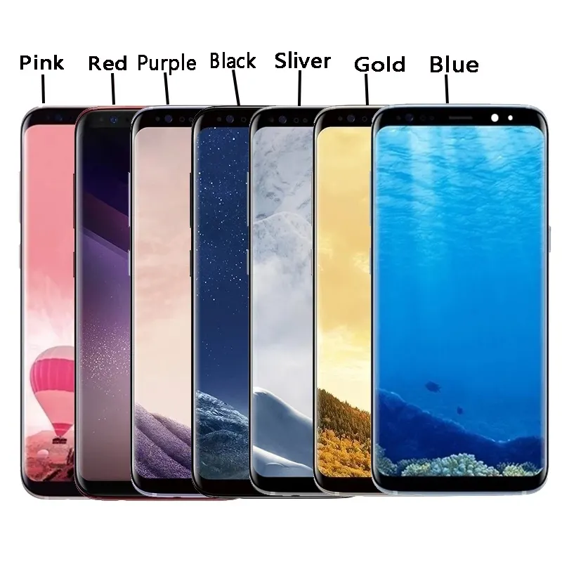 Tela de toque LCD para celular Samsung Galaxy S8 S9 S9 S10 S10e S21 S21 S21 Ultra S22 S22 S23 S23 Ultra LCD