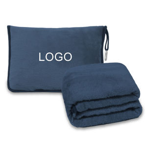 قابلة للطي لرحلات الطائرات والسفر على الطريق ، وسادة سفر وسيارة مدمجة مع حقيبة 2 في 1 - Product Image 1