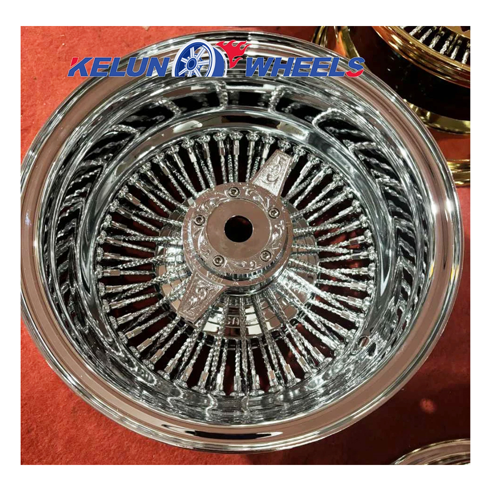 72本スポーク20インチリヤワイヤーホイール Lowrider-カスタムカーホイールリムデザイン,72スポーク,13