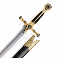 Espada Masónica Dorada en Miniatura de 85 cm para Venta