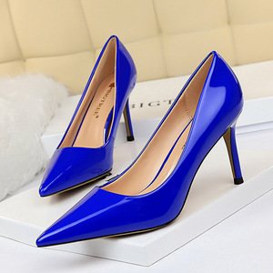 Zapatos de tacón alto con punta puntiaguda para mujer, calzado Sexy de fiesta para oficina y boda - Product Image 2