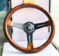 Volant de course rétro en bois de pêche Beidouxing Langdi pour modification automobile Jetta Santana Santana 14 pouces 15 pouces Zhejiang