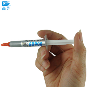 4 PCS Net 4 Grams Gray GD900 4.8W/<span class=keywords><strong>M</strong></span>-K Thermal Conductive Grease Paste Silicone Plaster Heat Sink Compound untuk Pendingin CPU Sheet - Product Image 4