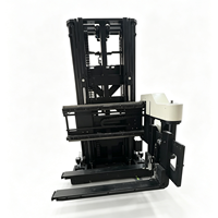LDSJ Manipulation de palettes pour système de rayonnage à allées étroites, accessoire de chariot élévateur à trois voies à tête trilatérale, neuf, garantie de 2 ans