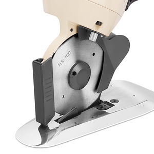 เครื่องตัดผ้าแบบหมุนไฟฟ้า100มม. เครื่องตัดผ้ากรรไกรตัดผ้าด้วยมีดแปดเหลี่ยมสำหรับเสื้อกั๊กกันกระสุน - Product Image 6