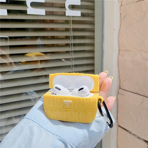 Funny Ladies กระเป๋าเป้หูฟัง,เค<span class=keywords><strong>ส</strong></span><span class=keywords><strong>ส</strong></span>ำหรับ Airpods Pro ฝาครอบซิลิโคนหูฟังกล่องเคส<span class=keywords><strong>ส</strong></span>ำหรับ Air Pods 1 2กระเป๋าถือ Funda 2021 - Product Image 6