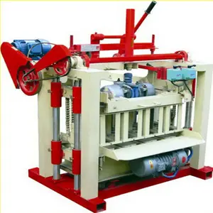 QMJ4-40 birbirine blok makinesi kongo presse makinesi de üretim otomatik de brique