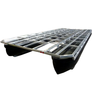 Flotteur modulaire en plastique PE-HD utilisé pour les bateaux pontons récréatifs ou péniches - Product Image 1