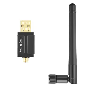 Z-BT503 Computer 100M Long Distance Wireless Dongle V5.3 USB Bluetooth Audio Transmitter Adapter With Antenna