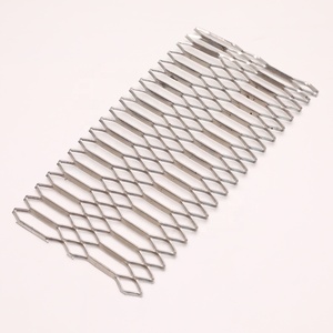 <span class=keywords><strong>Plaque</strong></span> en acier micro-épanoui galvanisé à mailles losangées rigides <span class=keywords><strong>pour</strong></span> filtres à air de moteur de voiture et dépoussiéreurs - Product Image 2