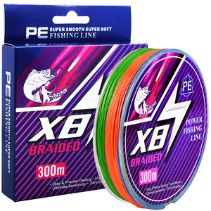 Personnalisé 300m 8 brins <span class=keywords><strong>carpe</strong></span> longue ligne de pêche tressée <span class=keywords><strong>fil</strong></span> PE standard coloré pour la pêche en rivière lac ruisseau - Product Image 3