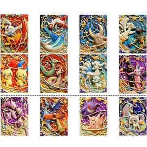 GP Z-A Relief Carving Card POKE Limited Blind Box Custom Fan Art Baby Wholesale Gift Comic Character Pokemoned Card Board Game - Product Image 5