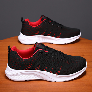 Chaussures de sport pour hommes 2026, modèle très prisé, confortables et respirantes, en maille, pour le quotidien et les activités sportives en extérieur, à lacets, en PU, anti-odeur - Product Image 6