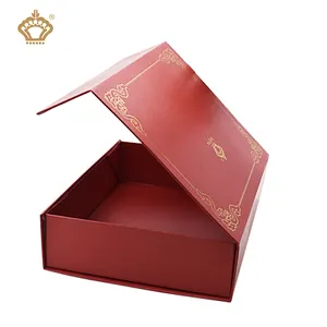 Luxury Cosmetic Handmade Folding Gift Boxes Paper Box Cardboard Rigid Magnetic Lid Box