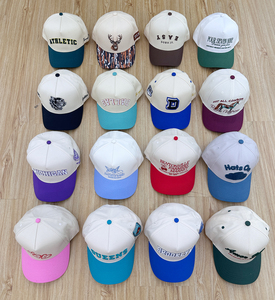 Cappello da Baseball Personalizzato con Logo Ricamato, 5 Pannelli, Bicolore, Visiera Curva, Stile <span class=keywords><strong>Trucker</strong></span> per Uomo e Donna - Product Image 6
