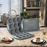 Moule à gâteau personnalisé en silicone Newk, moule en silicone de 6 pouces en forme de disque pour gâteaux à étages, gâteaux au fromage, gâteaux arc-en-ciel et sous-verres en résine