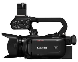 CAN-XA60 Professional Digital 4K Handheld <b>Camera</b> Recorder With Hand Grip Professional 4K Handheld <b>Camera</b> - Product Image 4
