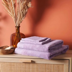 Lot de 4 serviettes en coton modal ultra doux et durables Serviettes de bain absorbantes de couleur unie pour adultes, spa et salle de bain. - Product Image 5