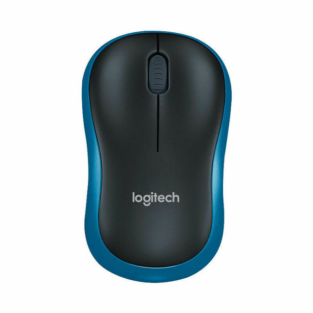 Logitech M186 Wireless Mouse for Office PC Laptop MAC
