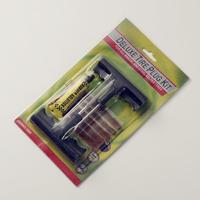 Kit de reparación de neumáticos con mango en T de 7 piezas al por mayor Kit completo básico galvanizado A3 herramientas herramienta de mano para parche de coche Material principal acero Metal