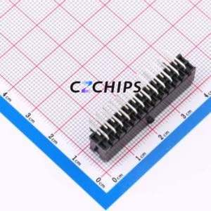 WB300A1H-243P-002 Wire-to-Board Pin Header Bent Lead Through Hole,P=3mm Connector 2x12P 3mm Right Angle Insert Micro-Fit MX 3.0 - Product Image 2